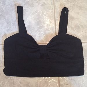 Key Hole Bow Knot Bralette/Crop Top